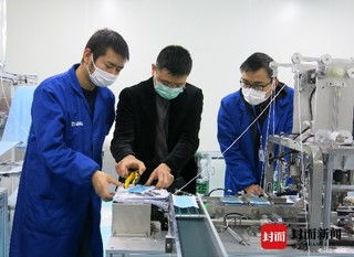 資陽高新區(qū)7戶企業(yè)加急生產(chǎn)防疫物資 醫(yī)用口罩與消殺用品雙線并進